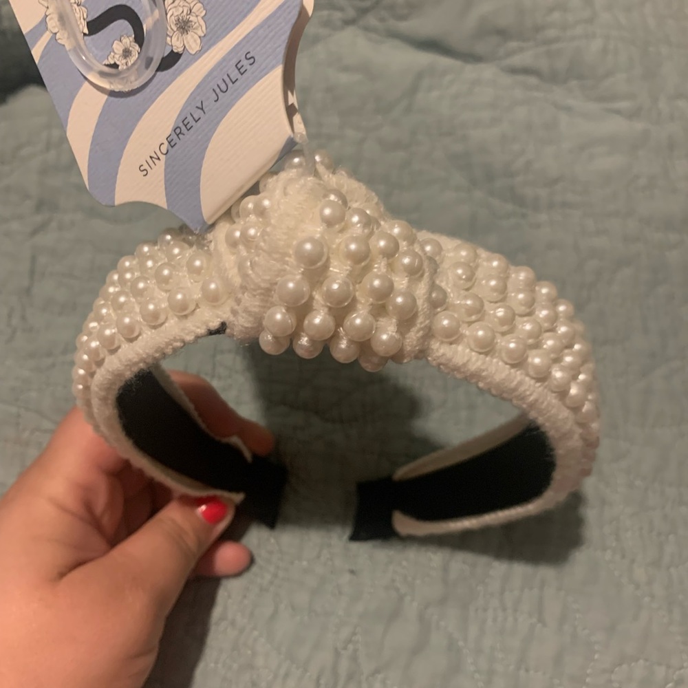 Headband pearl